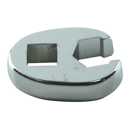 K-Tool International 3/8" Drive, Metric 11mm Crowfoot Flare Nut Wrench, Flare Nut Head, Chrome Finish KTI-27311